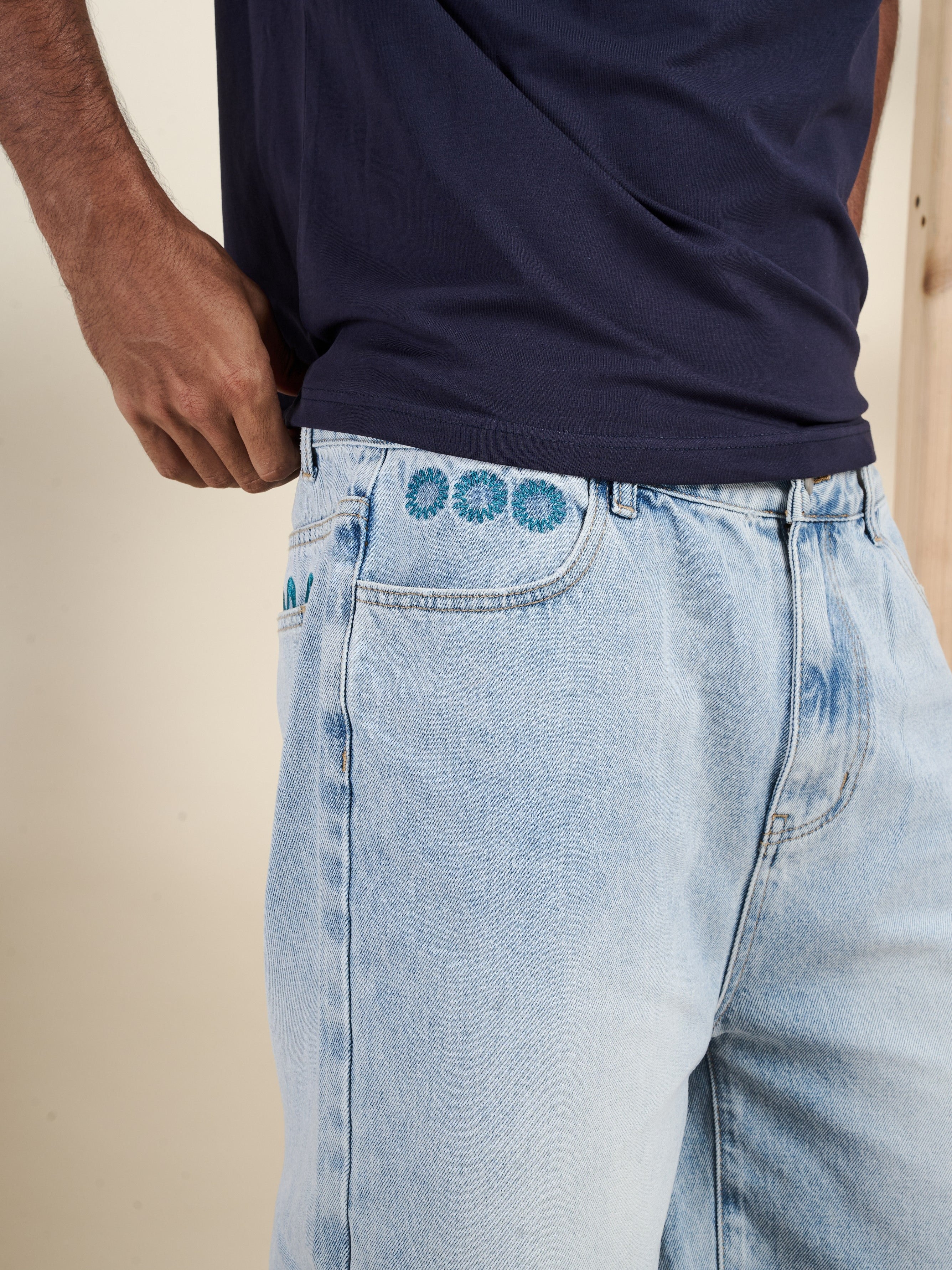 Saly Denim Short Blue