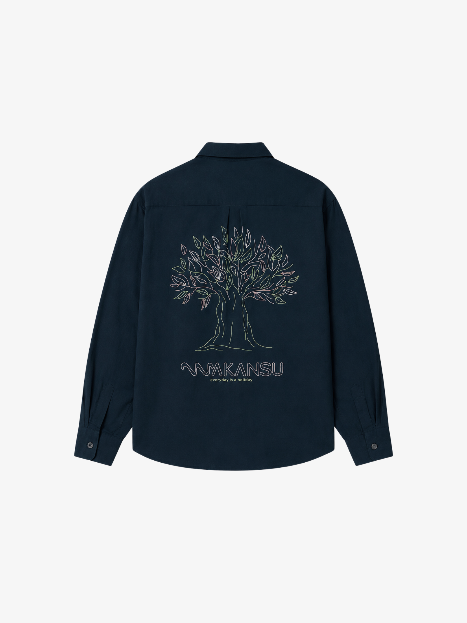 Baobab Linen Shirt Navy
