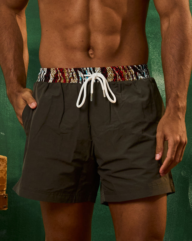 Wax Swimshort Zebra
