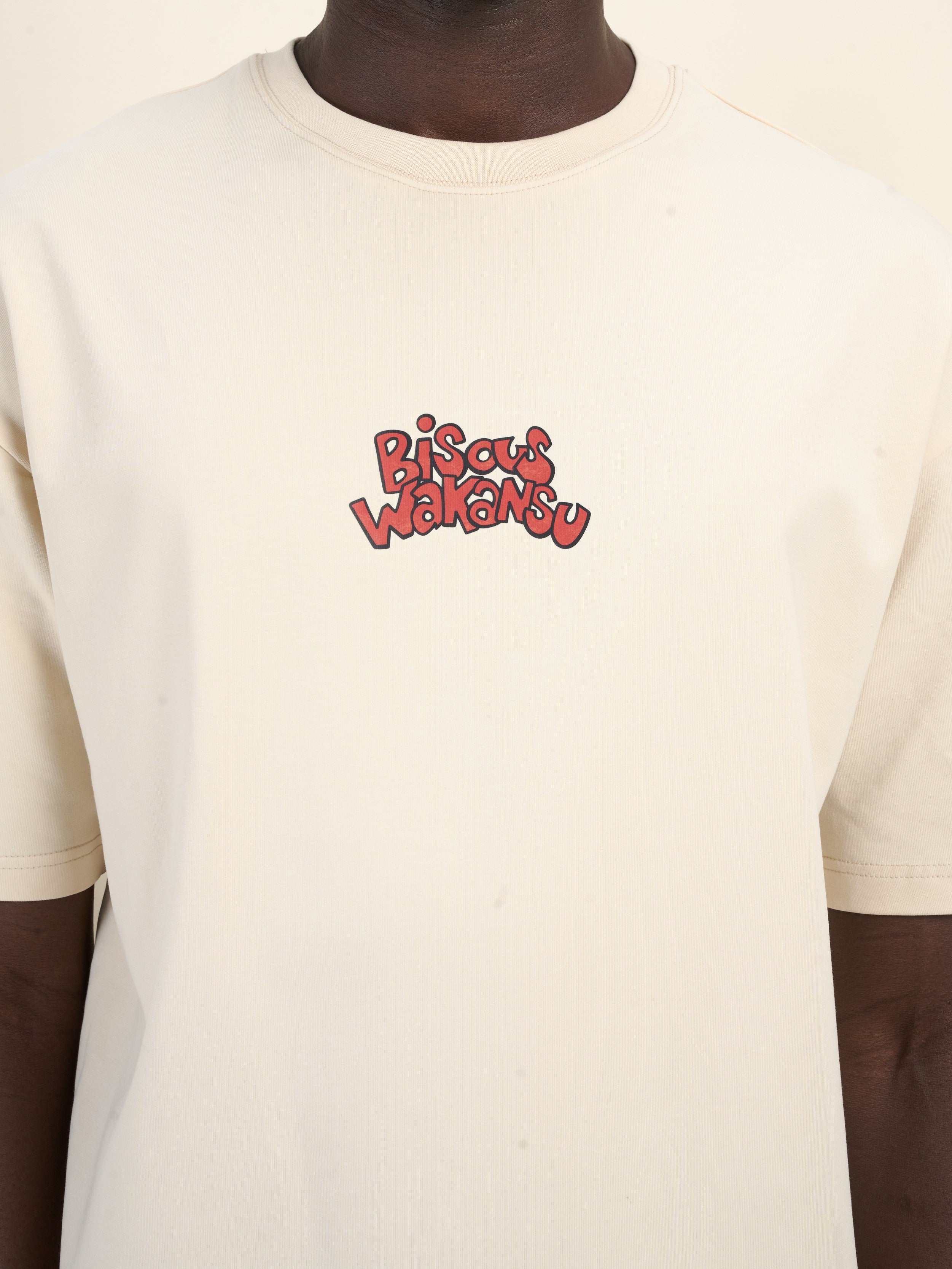 Bious Wakansu Tee Beige