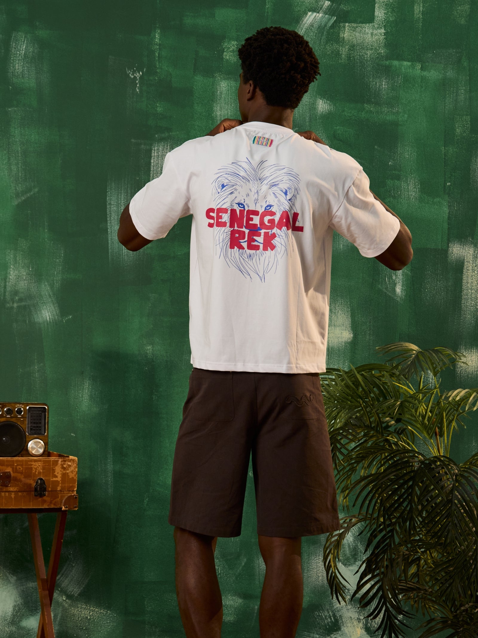 T-Shirt Sénégal Rek Blanc