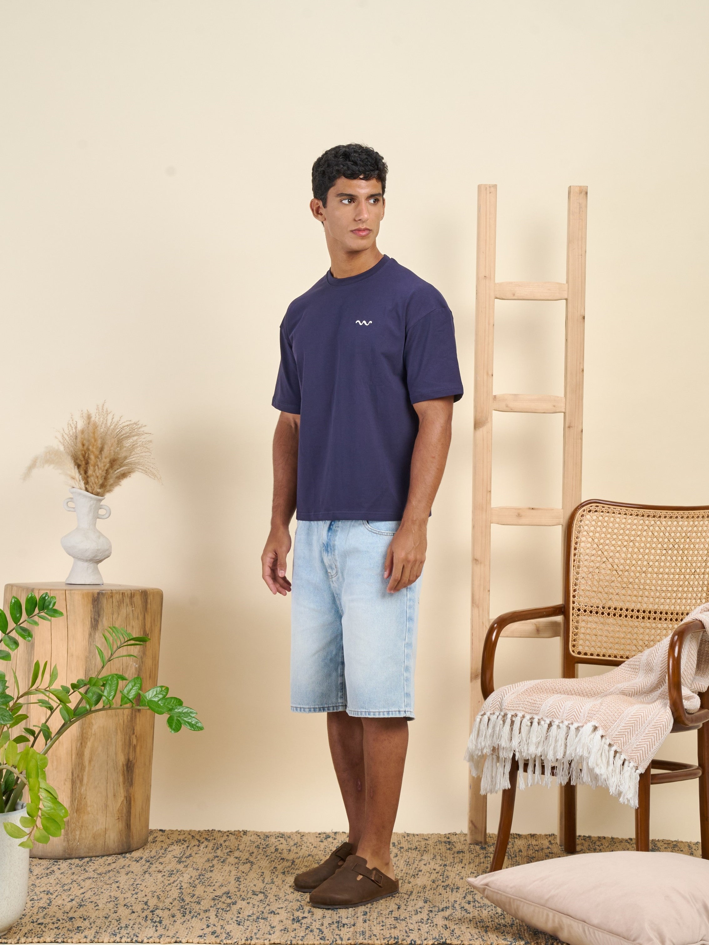 Saly Denim Short Blue