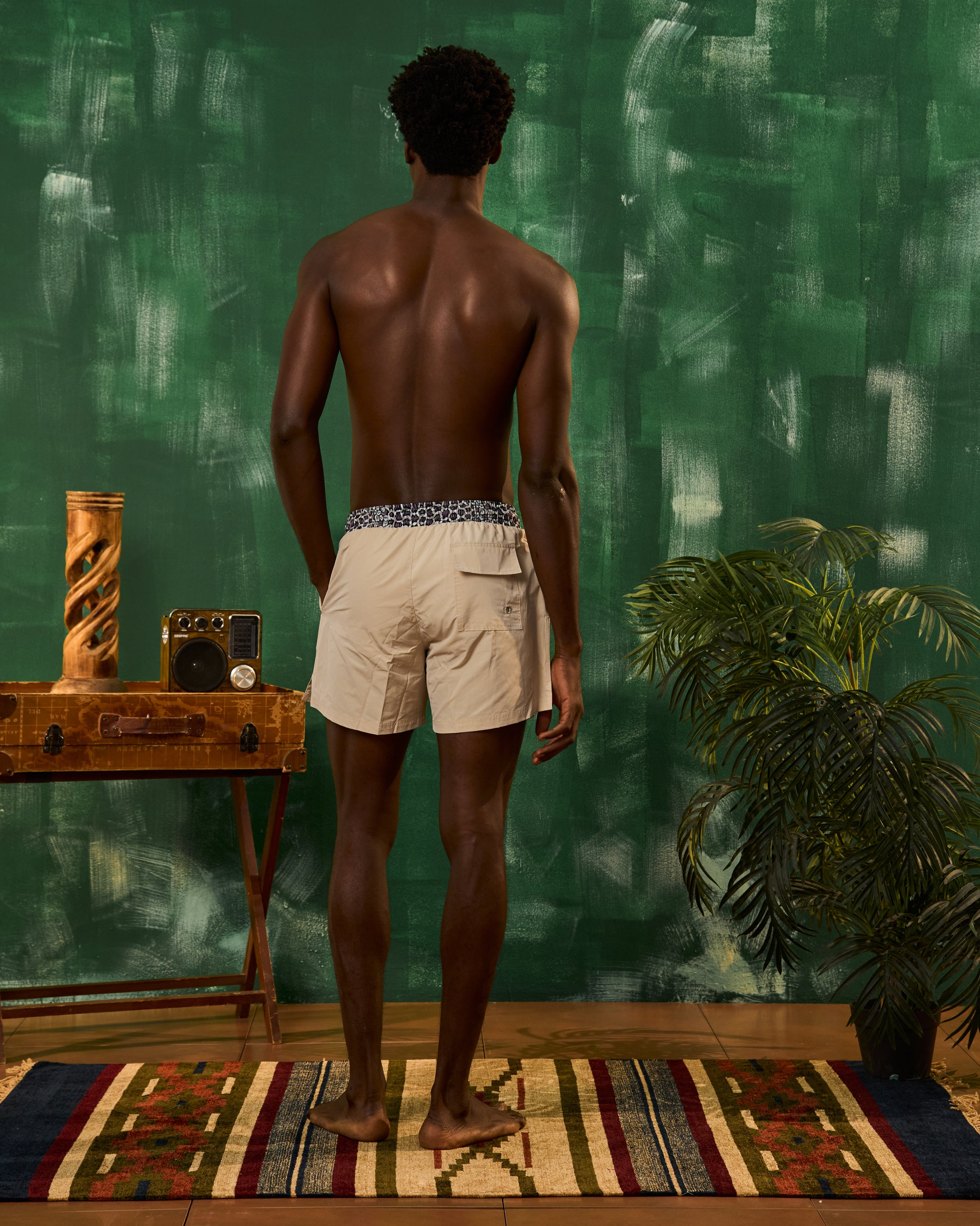 Wax Swimshort Leopard