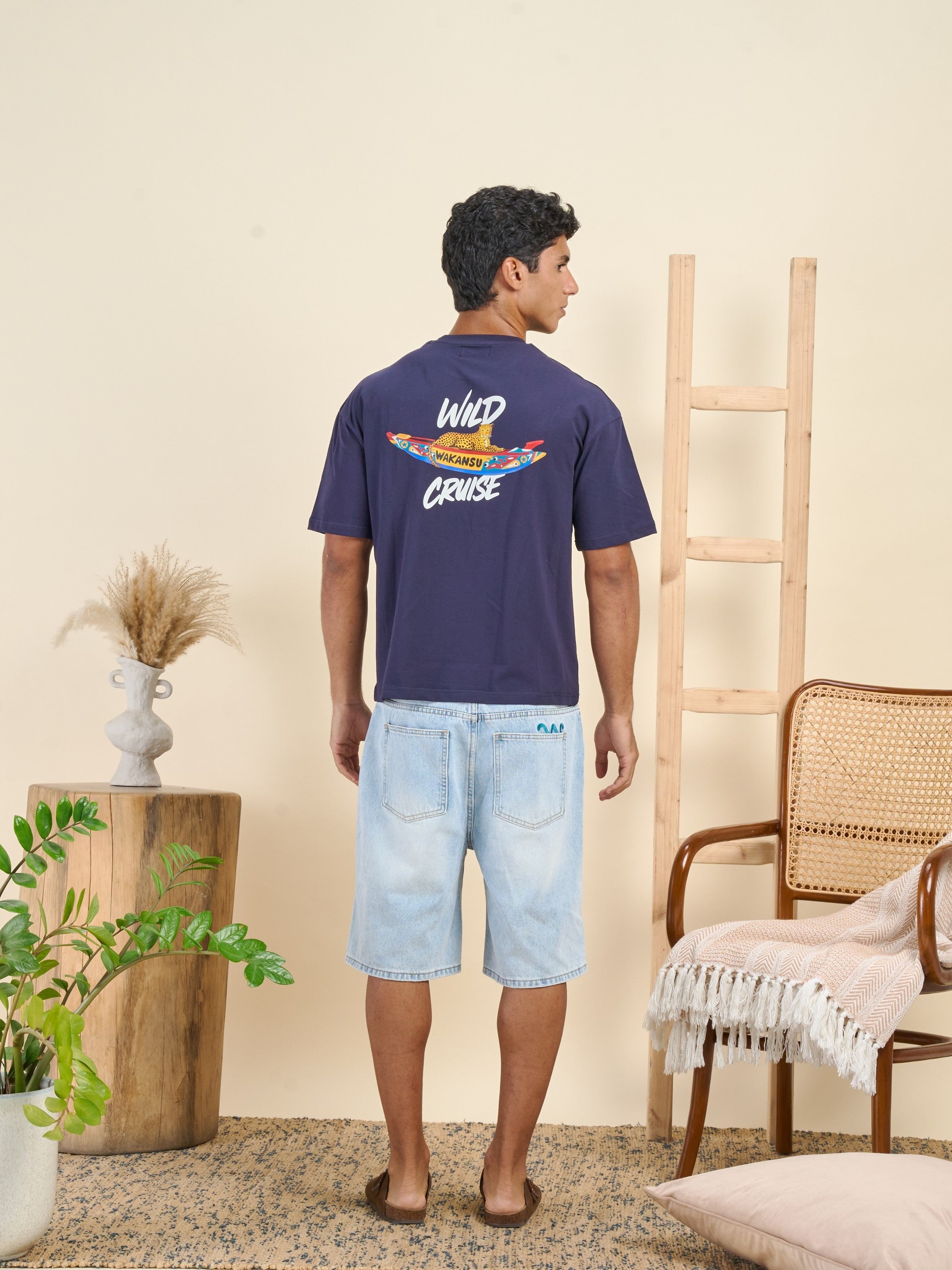 Saly Denim Short Blue