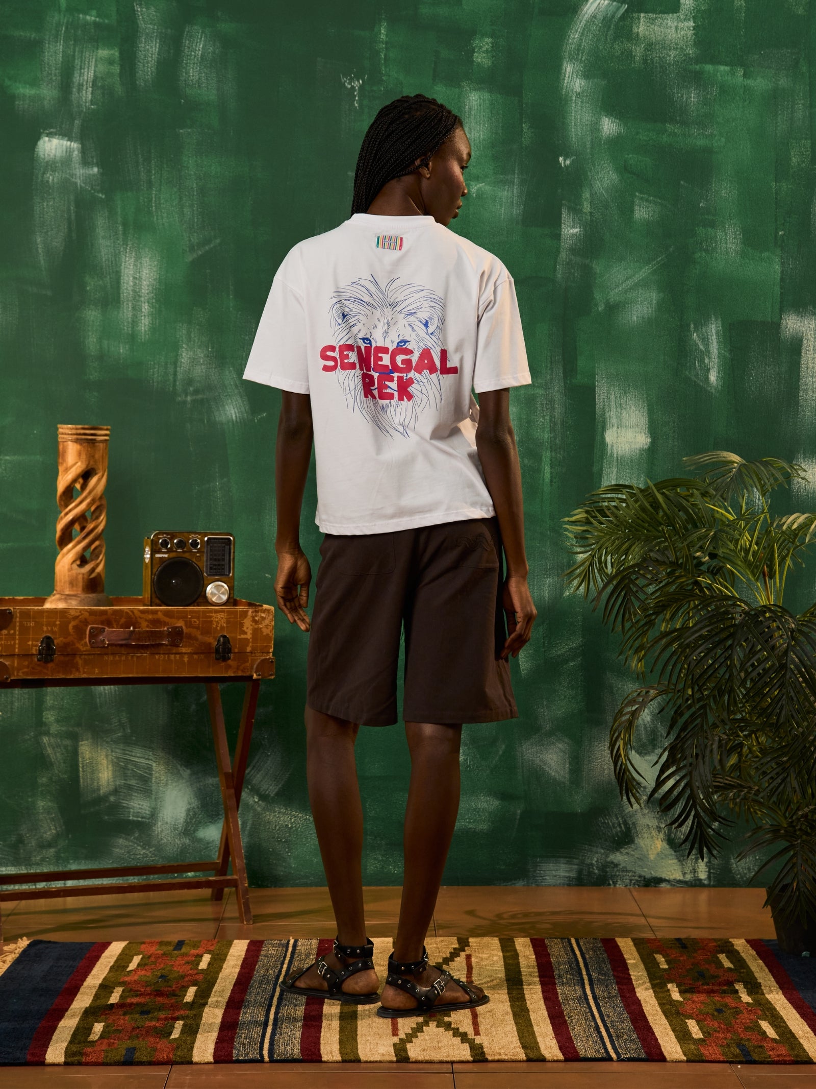 T-Shirt Sénégal Rek Blanc