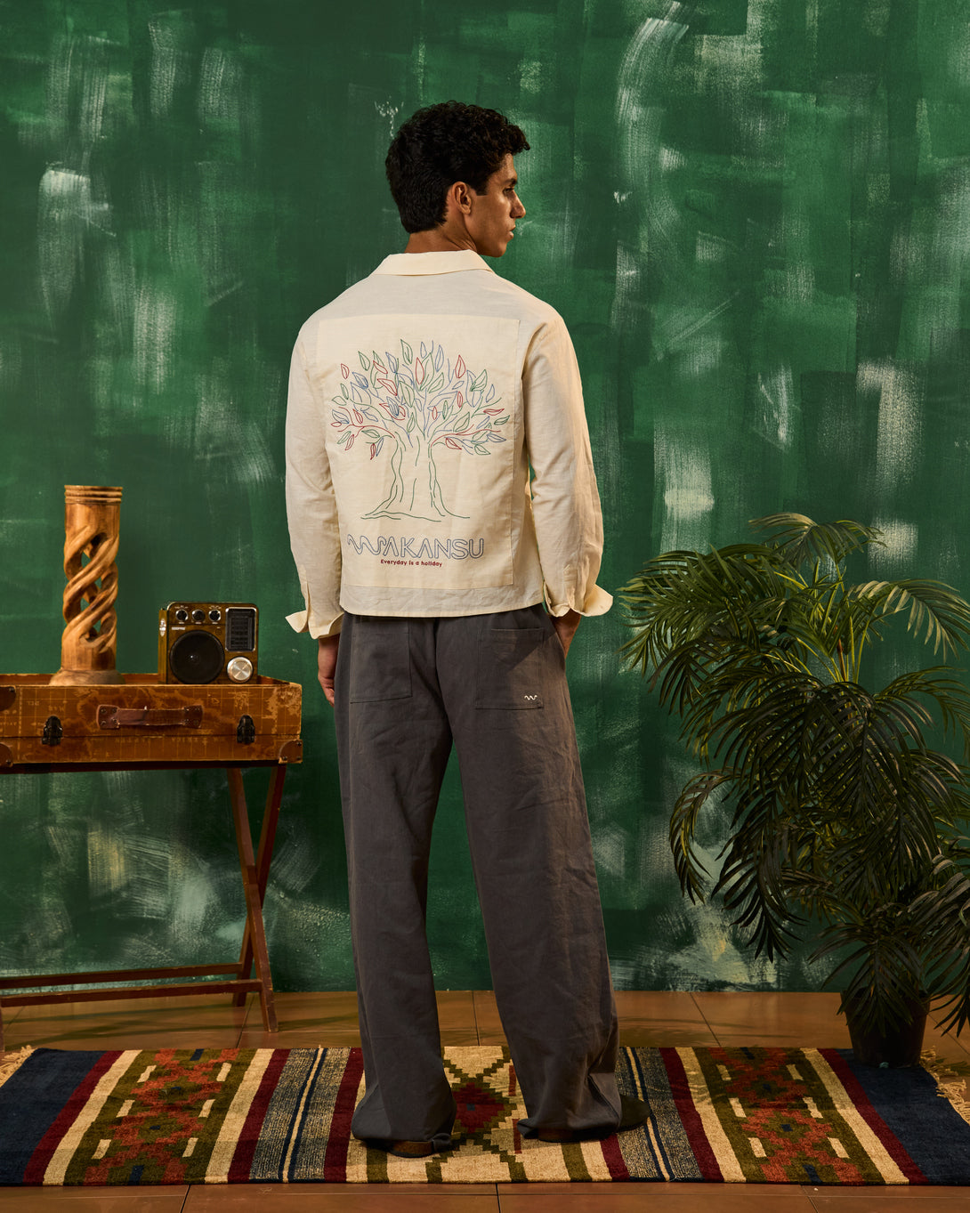 Chemise en lin Baobab Crème
