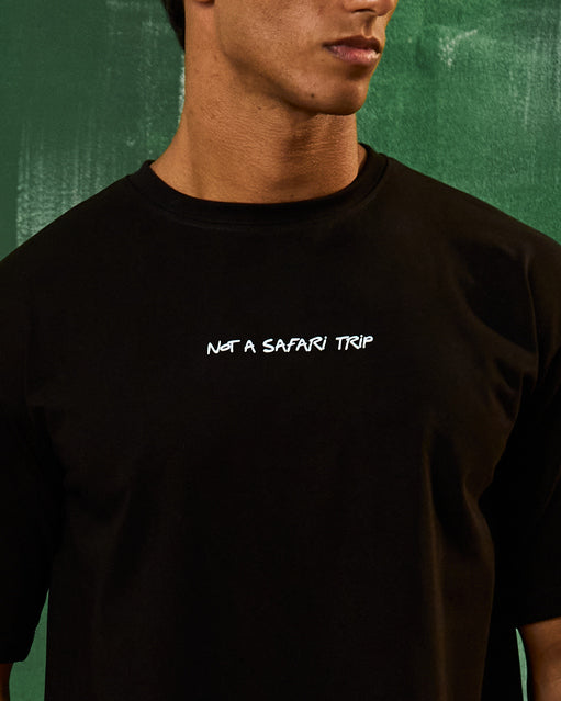 Not A Safari Trip Tee Black