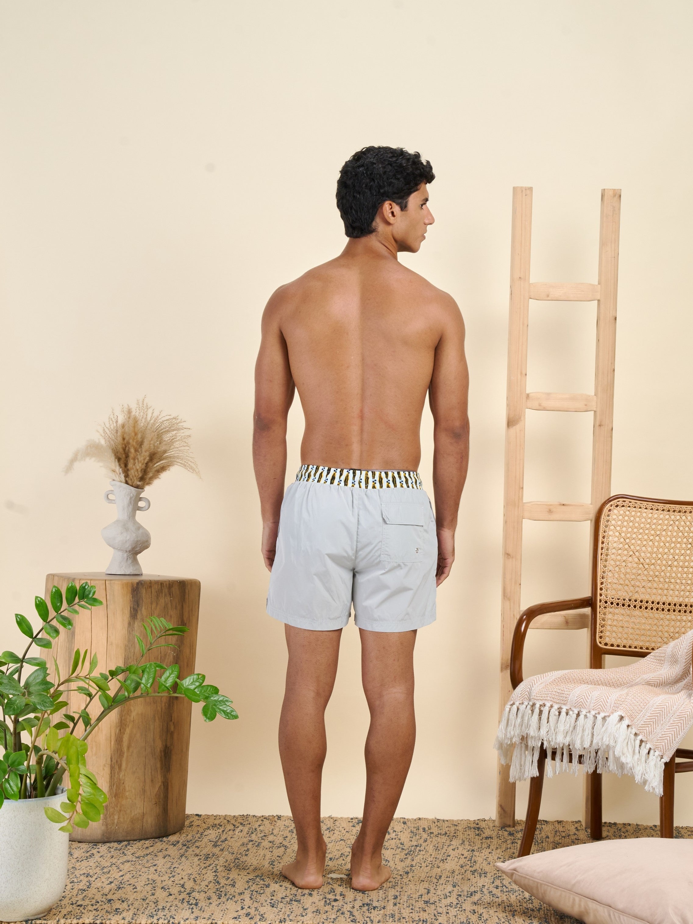 Wax Swimshort Cloud Grey
