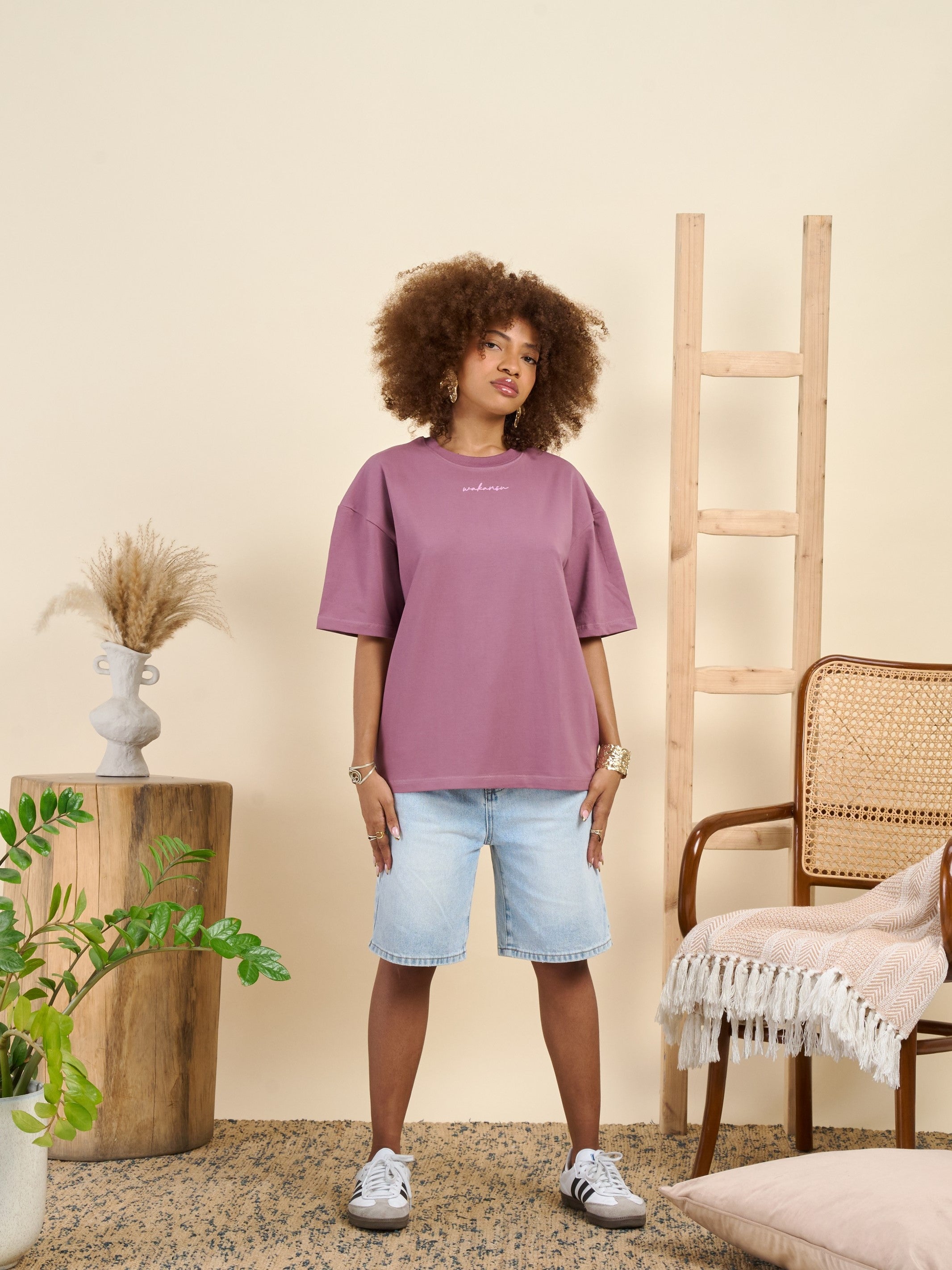 Saly Denim Short Blue