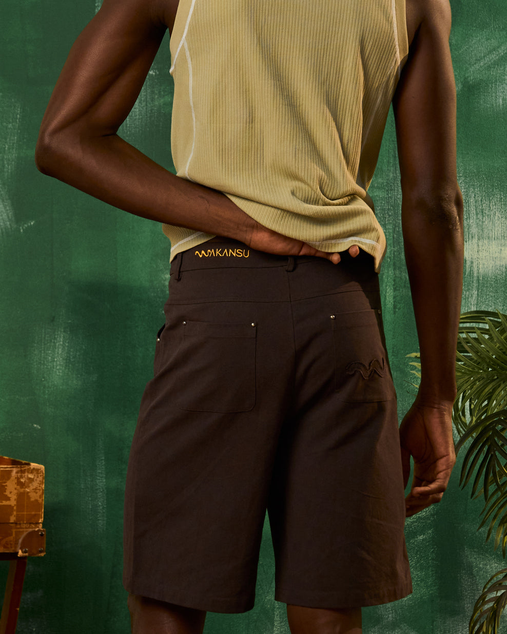 Zaid Savana Short Brown