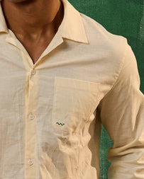 Chemise en lin Baobab Crème