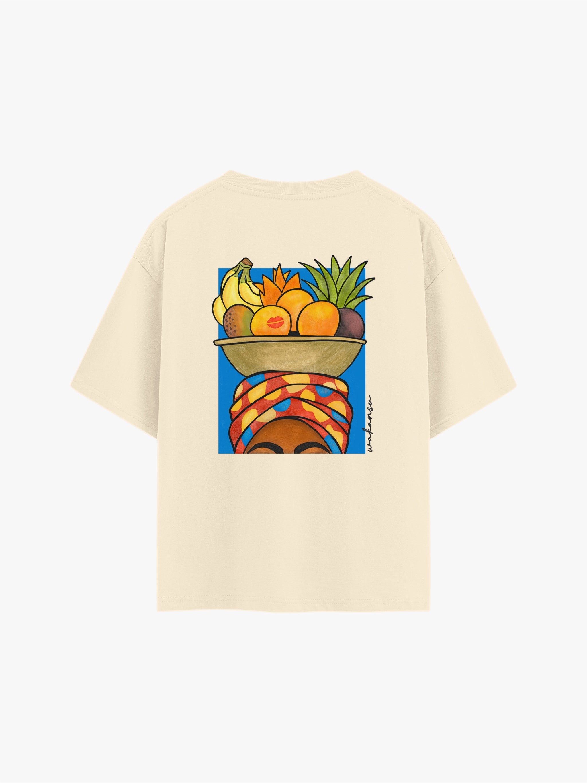 Bious Wakansu Tee Beige