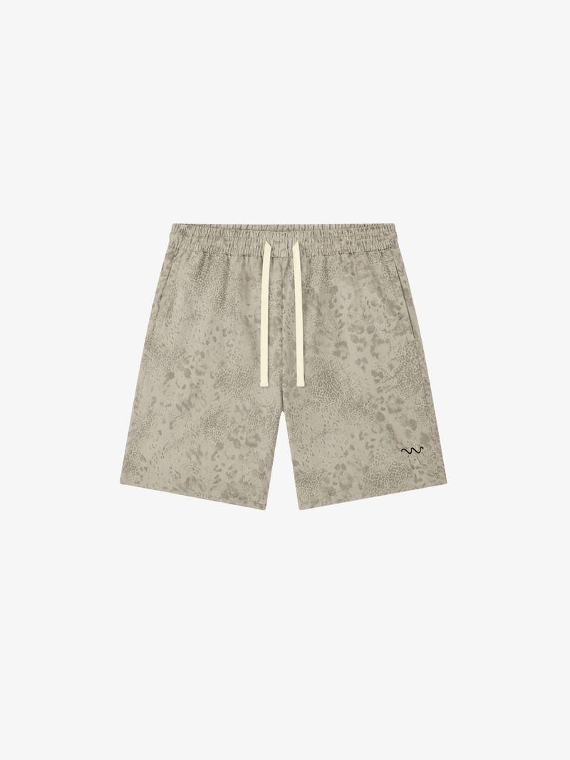 Short de sport Guépard Beige