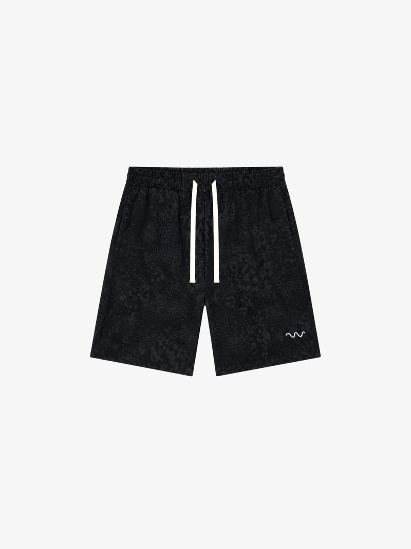 Short de sport Guépard noir