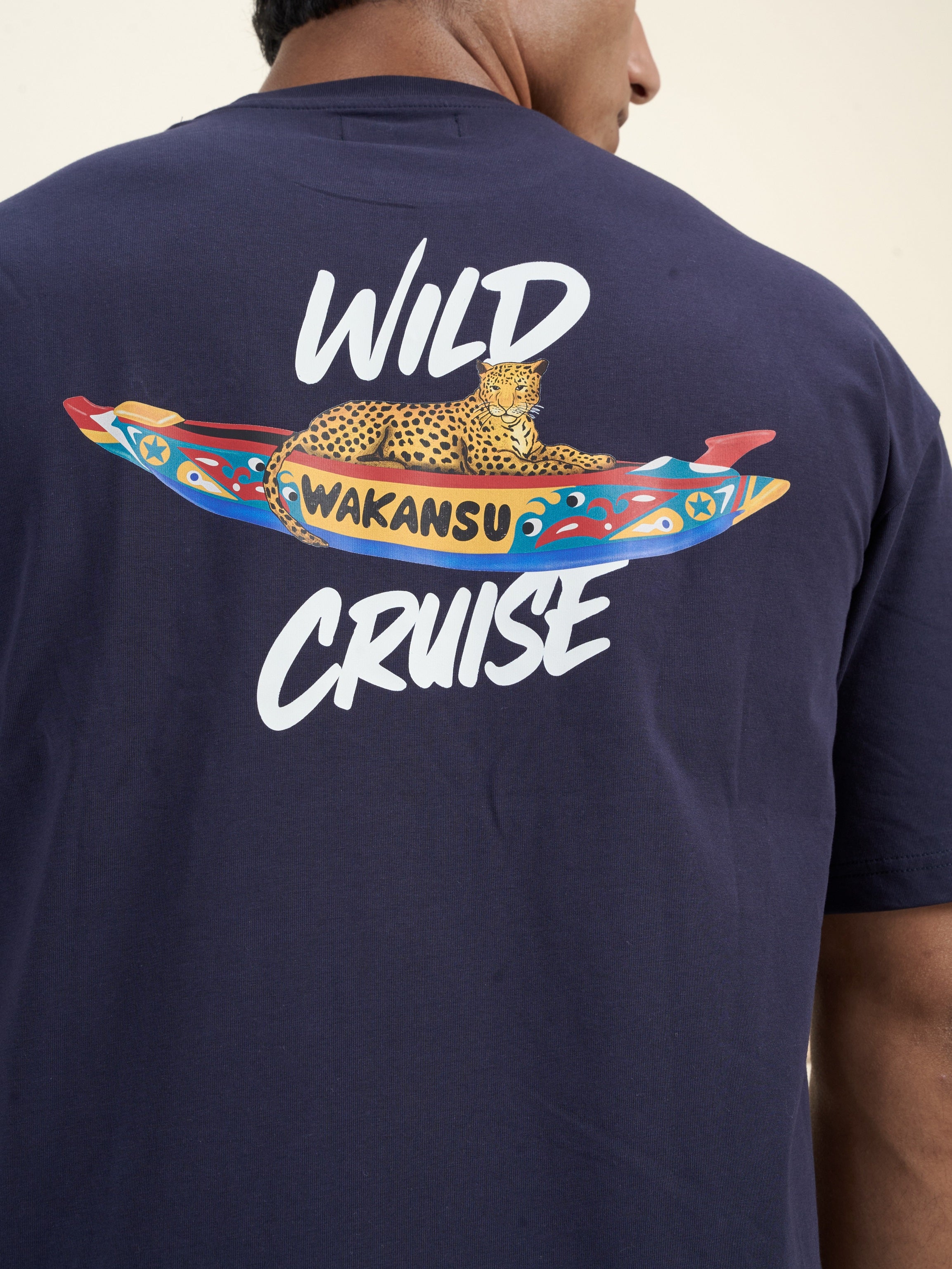 Wild Cruise Tee Navy