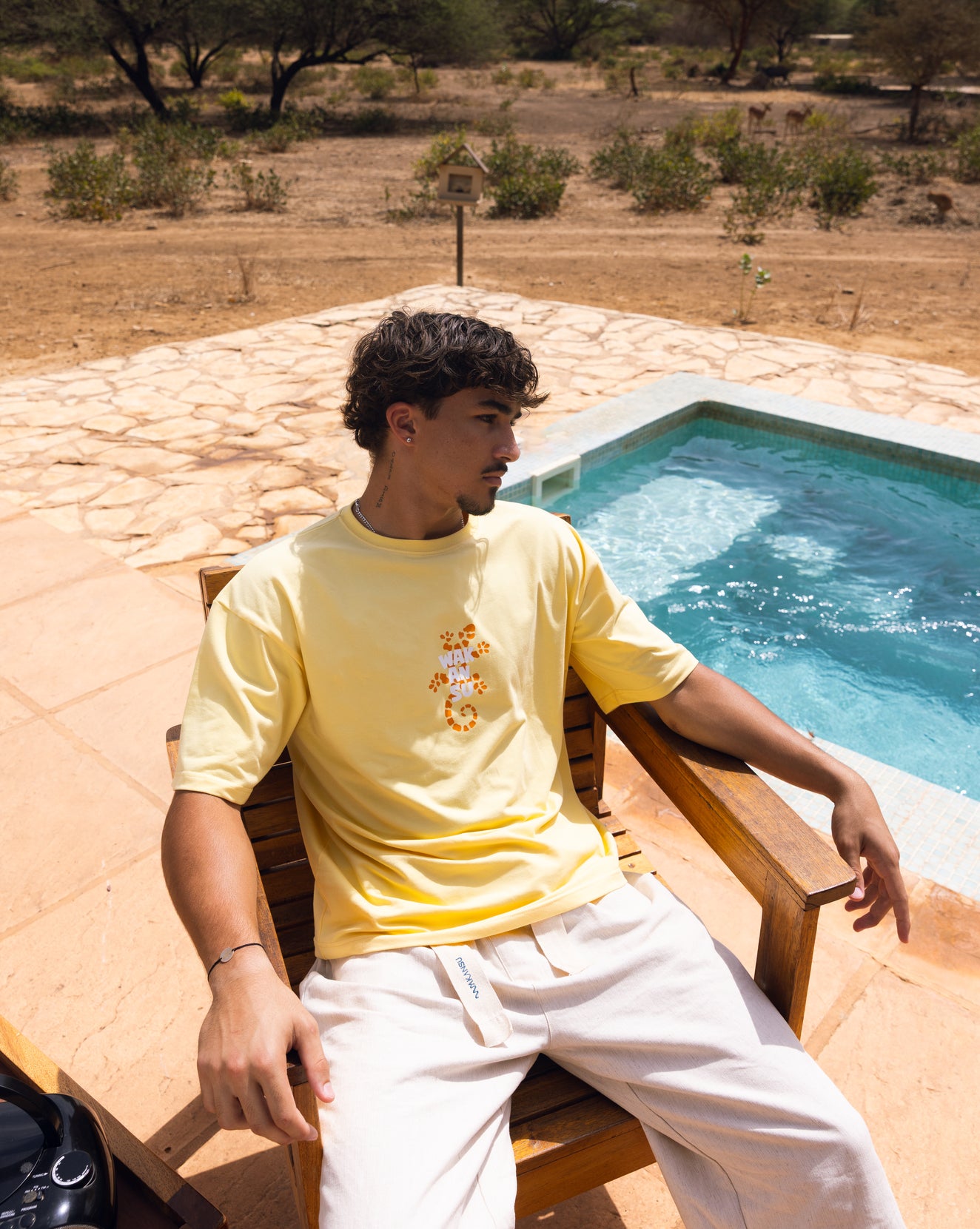 Lezard Tee Yellow