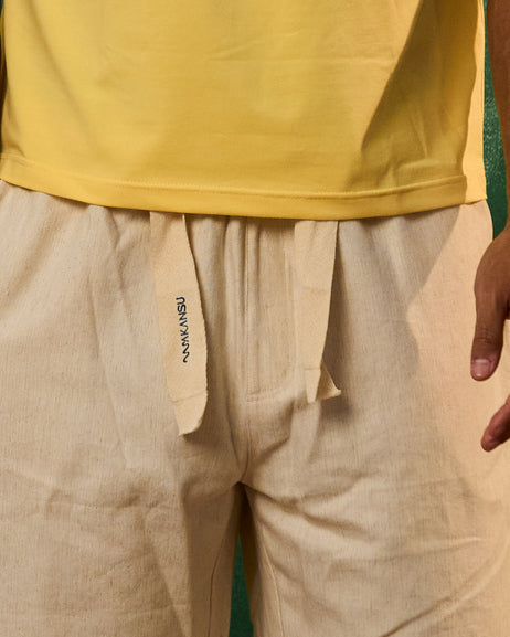 Pantalon Safari Crème