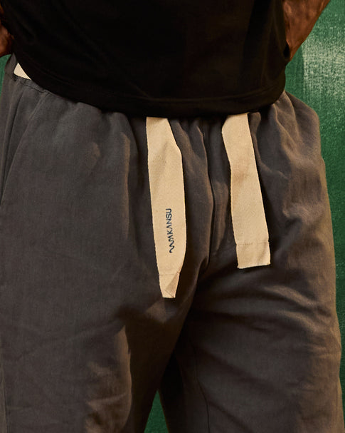 Pantalon safari gris