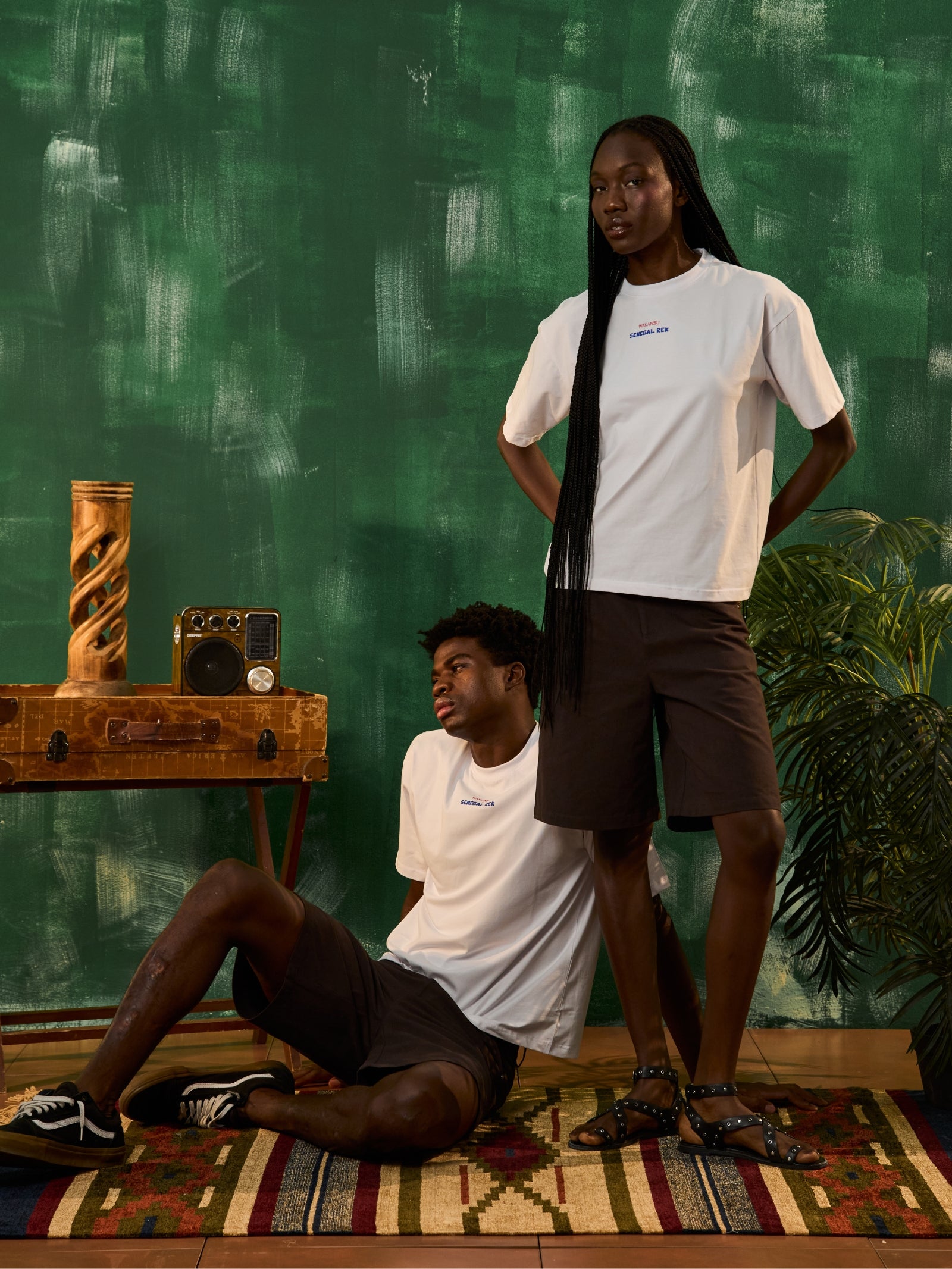 T-Shirt Sénégal Rek Blanc