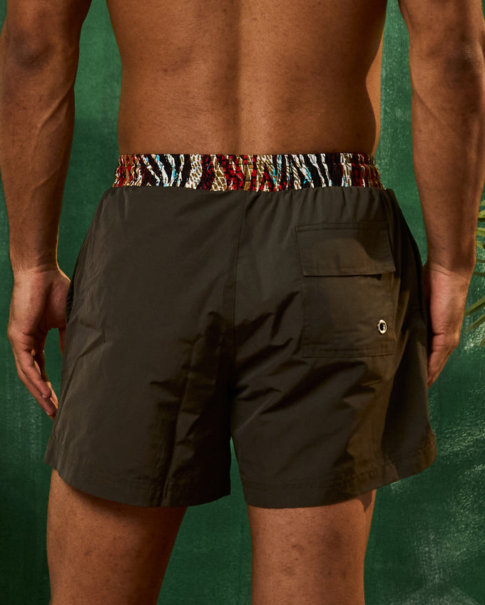 Short de bain Wax Zebra
