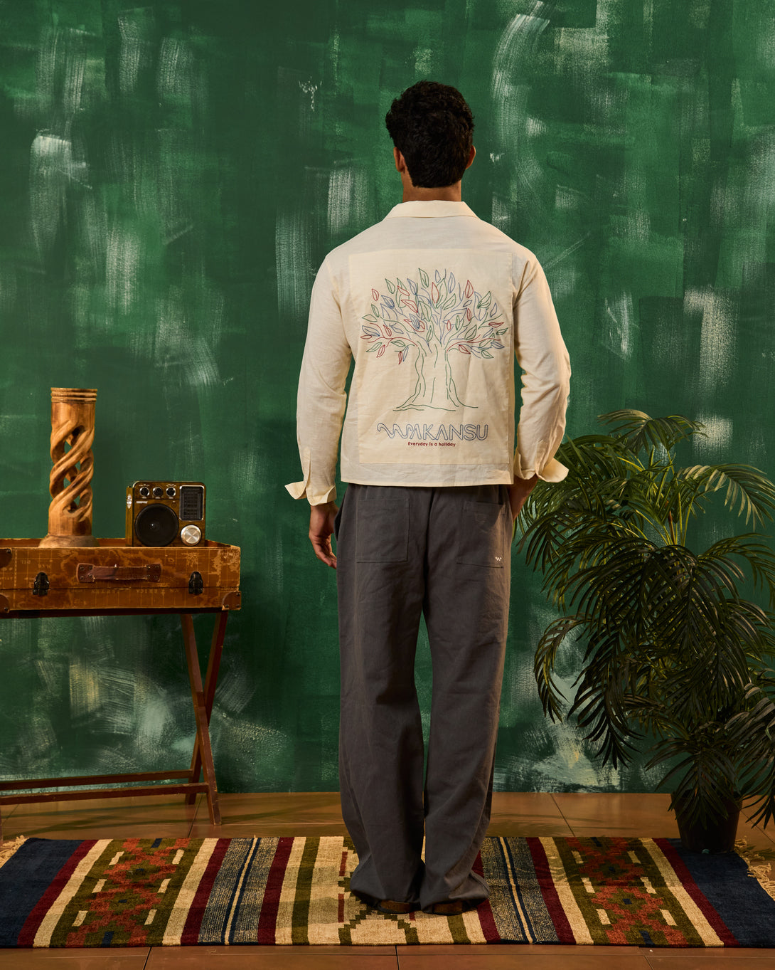Chemise en lin Baobab Crème