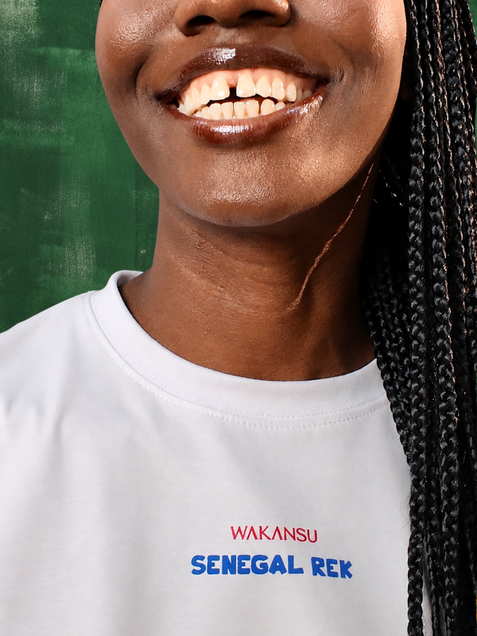 T-Shirt Sénégal Rek Blanc